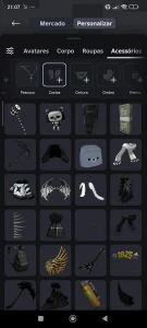 Vendo conta Roblox unissex