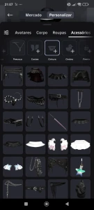 Vendo conta Roblox unissex