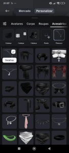 Vendo conta Roblox unissex