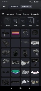 Vendo conta Roblox unissex