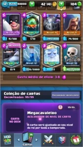 Vendo conta Clash Royale com todas as cartas!