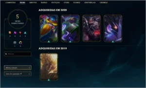 CONTA PLATINA MMR ALTO - League of Legends LOL