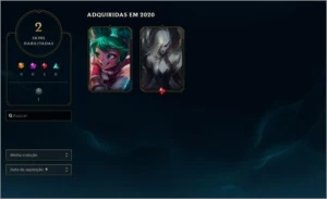 CONTA LOL PLATINA IV - League of Legends