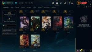 Conta parada - upada na mão - udyr guardião - League of Legends LOL
