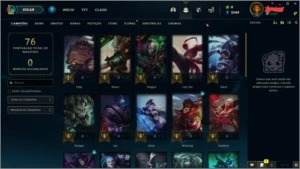 Conta parada - upada na mão - udyr guardião - League of Legends LOL