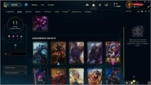 Conta parada - upada na mão - udyr guardião - League of Legends LOL