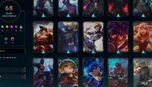 Conta Lol 100% Segura Full Acesso | 68 Skins | Nvl 264 | - League of Legends