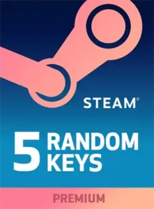 5 Premium Random Keys Steam COM GARANTIA) - Gift Cards
