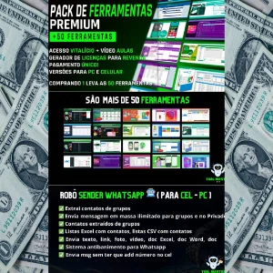 Pack 50 ferramentas Premium - Outros