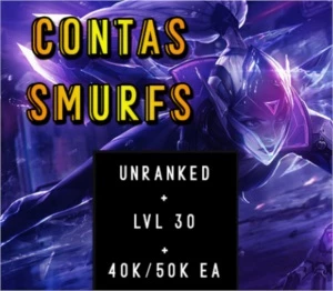 CONTA UNRANKED LVL 30 - 50K EA+ (E-MAIL NÃO CONFIRMADO) - League of Legends LOL