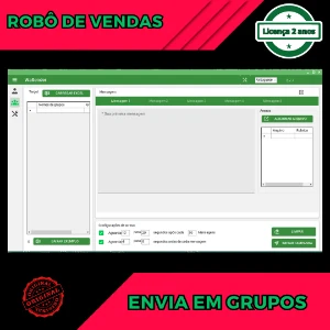 Robô De Vendas  Licença Anual - Softwares e Licenças