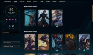conta master - League of Legends LOL