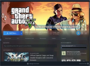 Conta Steam Com Fc 24 E Gta V