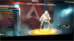 apex legends herança wraith