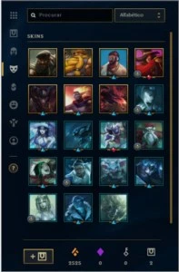 Conta Grão Mestre 300 PDL. - League of Legends LOL