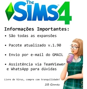 The Sims 4 + Todas As Expansões + Atualizado + Pc Digital - Outros
