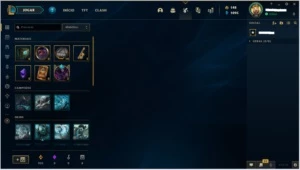 ContaLoL mmr platina - 43champ - 11skins - frag.ezpulsefire+ - League of Legends
