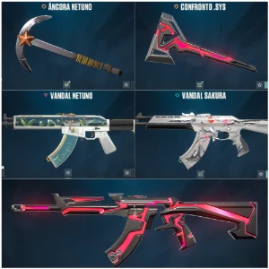 Conta Com Kit Netuno E Vandal Sakura 😱 Full Acesso - Valorant