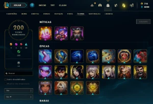 Conta LOL League of Legends LVL 270
