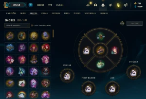 Conta LOL League of Legends LVL 270
