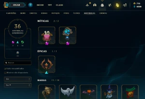 Conta LOL League of Legends LVL 270