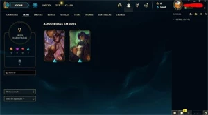 CONTA DIAMANTE 4 BARATO COM 60% DE WINRATE E EMAIL TROCAVEL - League of Legends LOL
