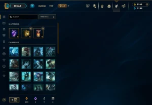 Conta Main Jg/Main Ww/Gold 1(quase PLAT)/Varias Skins +1,1k - League of Legends LOL