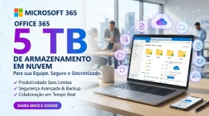Office 365 - 5TB OneDrive (1 Mês) - Assinaturas e Premium