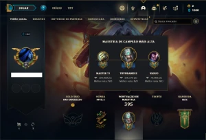 Conta Unranked com 105 Champs e 79 Skins - League of Legends LOL