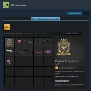 CONTA STEAM + CSGO PRIME - Counter Strike