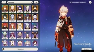 Belissima conta Muito bem buildada AR 58 - Genshin Impact