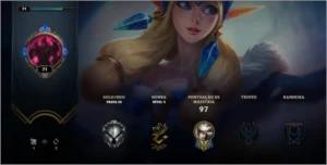 Conta Smurf(7200 de RP) - League of Legends LOL