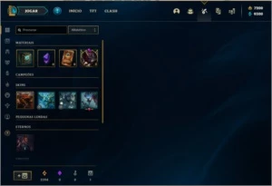 Conta Smurf(7200 de RP) - League of Legends LOL