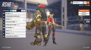 Conta overwatch - Diamante - Várias skins e armas douradas - Blizzard