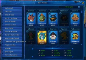 Conta LA Omega OX Mid Game - Digimon Masters Online DMO