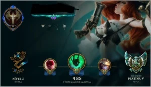 Conta plat 5 - League of Legends LOL