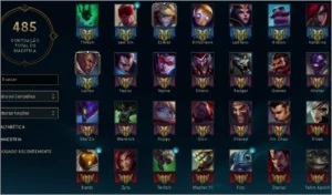 Conta plat 5 - League of Legends LOL