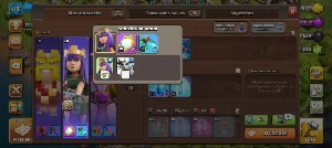 CV 11 FULL - MANOPLA E ESPELHO - 1100 GEMAS - NIVEL 118 - Clash of Clans