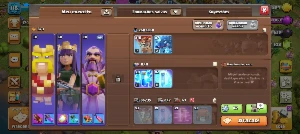CV 11 FULL - MANOPLA E ESPELHO - 1100 GEMAS - NIVEL 118 - Clash of Clans