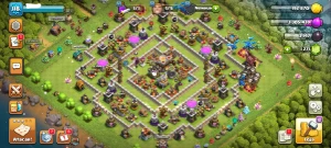 CV 11 FULL - BASE 10 - MANOPLA E ESPELHO - 1230 GEMAS - Clash of Clans