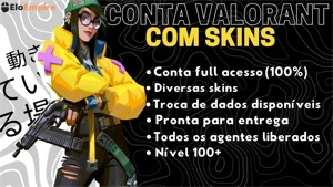 CONTA VALORANT COM SKINS FULL ACESSO - ELO EMPIRE