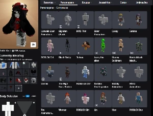 conta do roblox com korblox