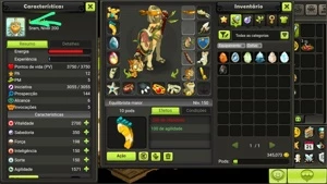 Conta dofus touch servidor BRUTAS