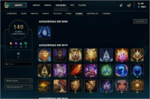 Conta de League of Legends LOL