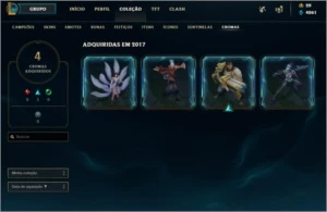 Conta de League of Legends LOL