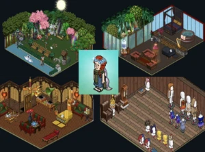 Conta habbo 2010|emblemas 2010|+1600 mobs | roupas raras