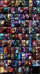 CONTA LOL TODOS CHAMPS 121 SKINS - League of Legends