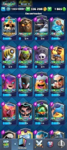 Clash Royale Arena 16 - 21 Lendárias
