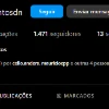 Instagram real com +1.400 seguidores ativos - Redes Sociais