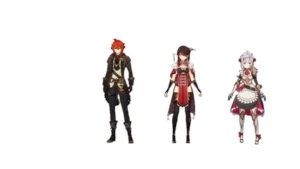 Genshin Impact Diluc + Beidou + Noelle + 3193 Gems